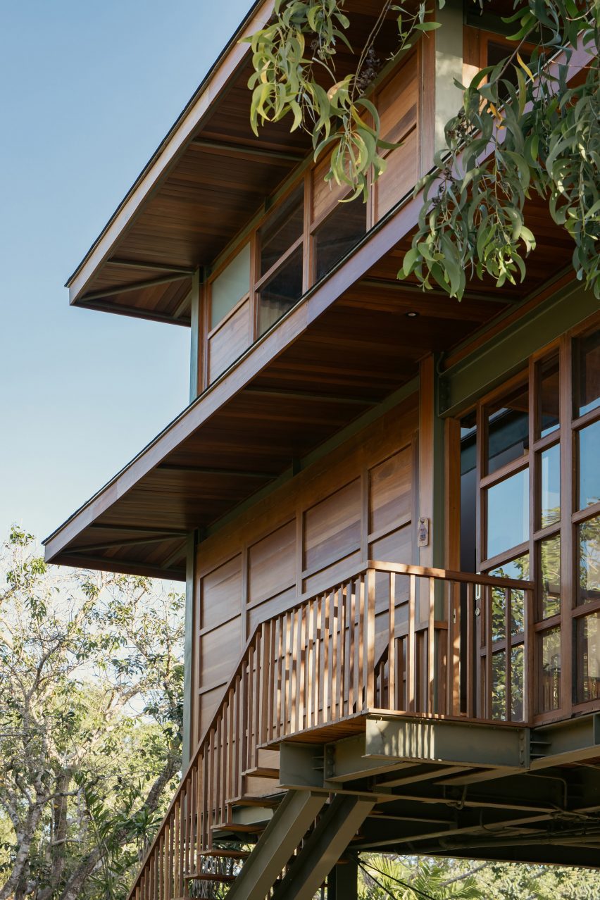 Treehouse Villa at Bali resort by Stilt Studios