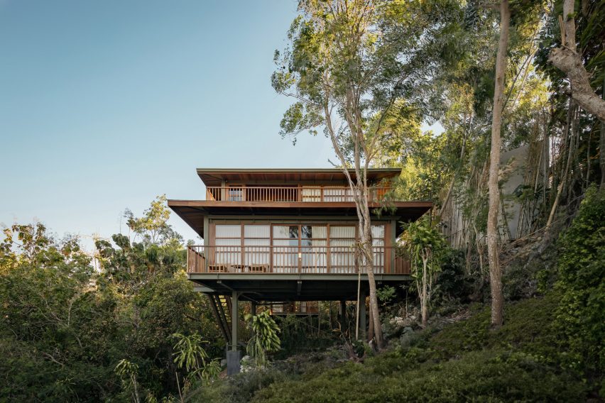 Treehouse Villa at Bali resort by Stilt Studios