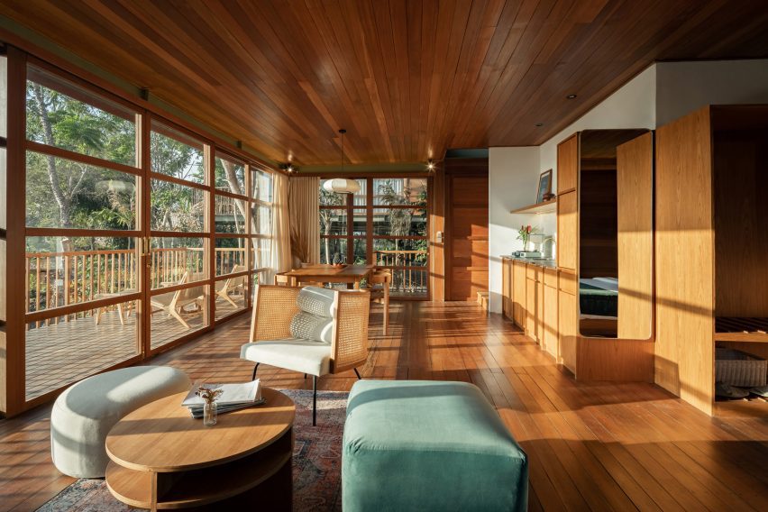 Treehouse Villa at Bali resort by Stilt Studios