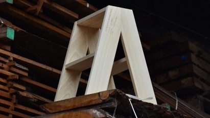 Wooden stool