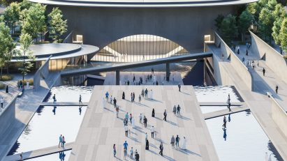 Tadao Ando performing arts centre