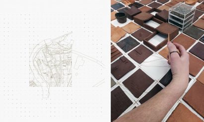 an architecture plan and clays