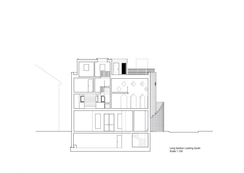 Section of The Hoxton Mule by Sam Jacob Studio