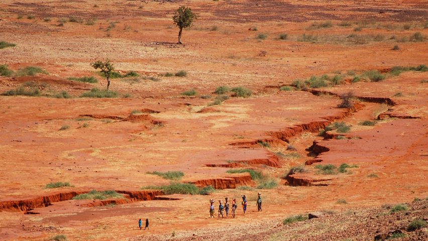Landscape in the Sahel