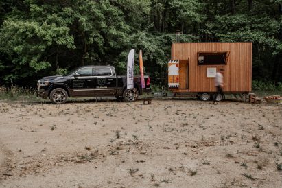 A sauna on wheels
