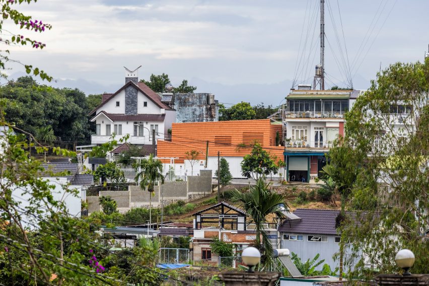 Tile House in Vietnam by The Bloom Architects
