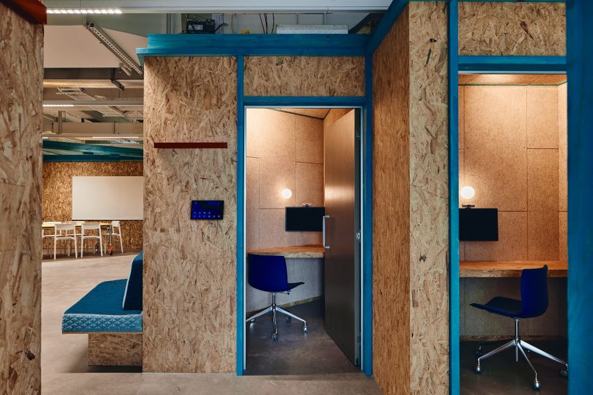 Private room in Today Design office by Studio Edwards