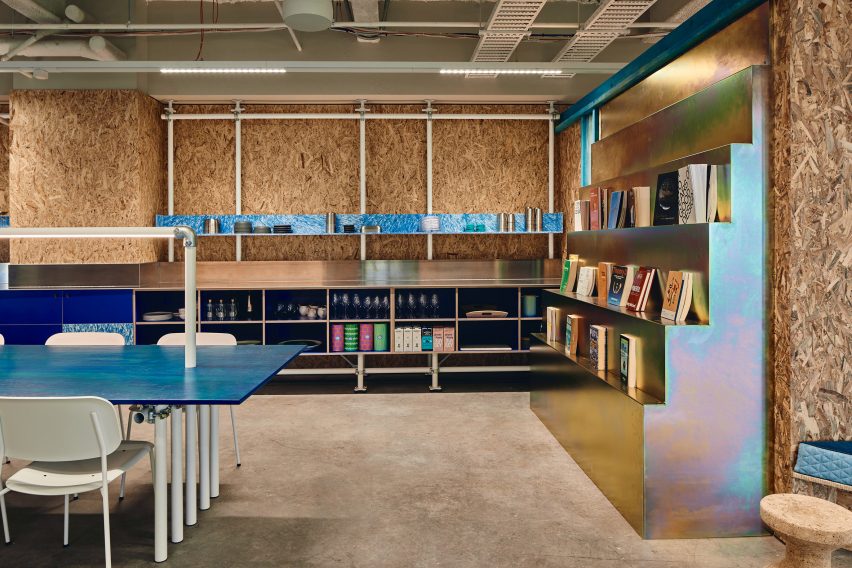 Kitchen in Today Design office by Studio Edwards
