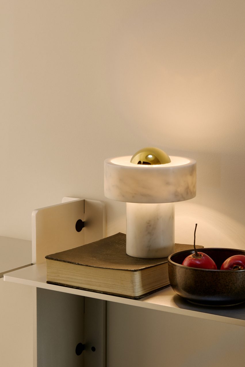 Stone Portable in marble by Tom Dixon