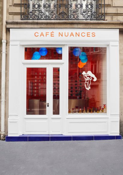 Cafe Nuances coffee shop by Uchronia in Paris