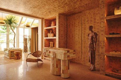 Ulla Johnson flagship, USA, by Kelly Wearstler