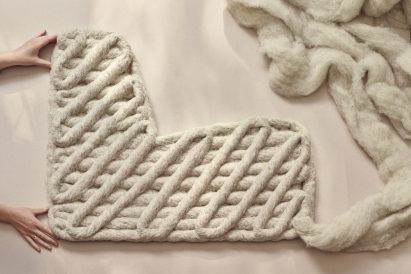 3D printed wool by Christien Meindertsma