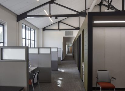 Interior space within Walker Hall