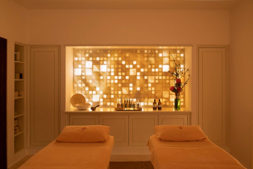 Underground spa