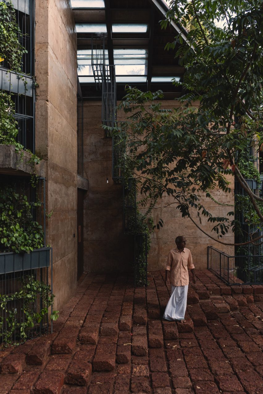 Exterior view of Nisarga Art Hub by Wallmakers in Kerala, India