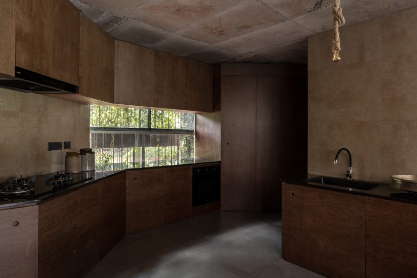 Interior view of Nisarga Art Hub by Wallmakers in Kerala, India