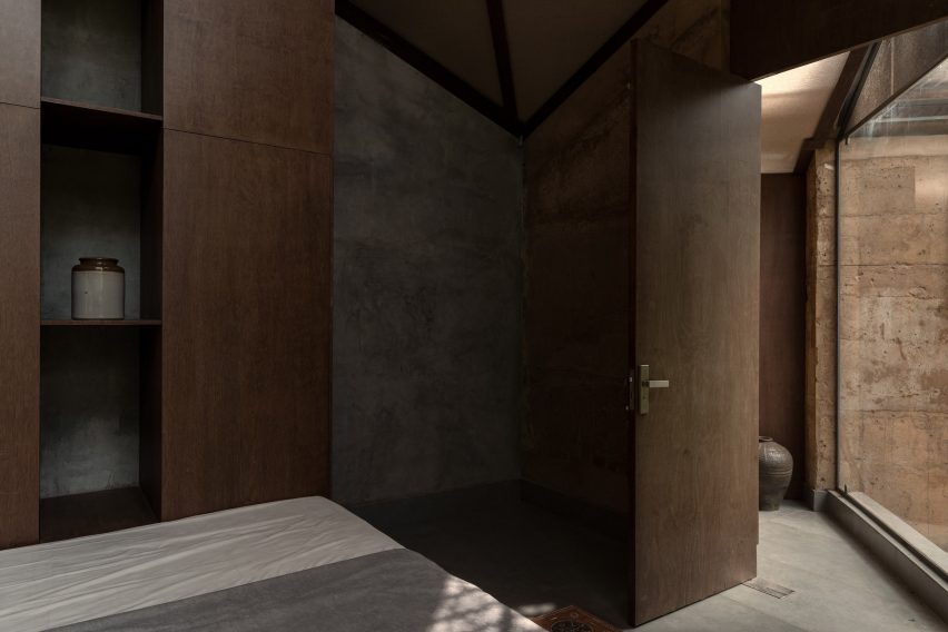 Interior view of Nisarga Art Hub by Wallmakers in Kerala, India