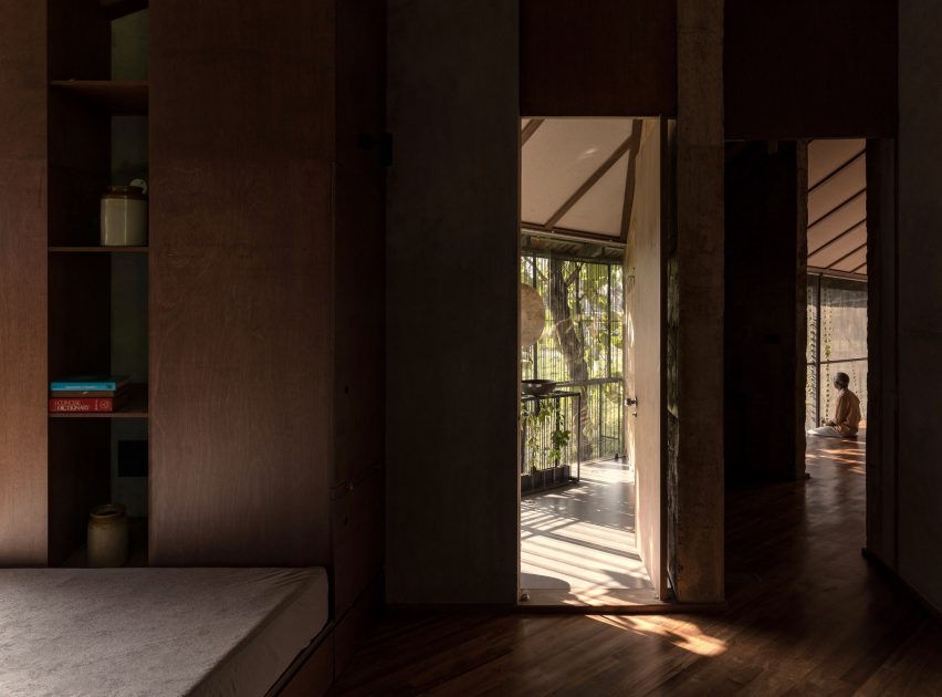 Interior view of Nisarga Art Hub by Wallmakers in Kerala, India