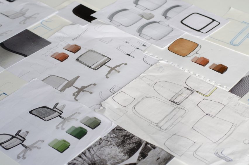 The Denn Chair designed from research into how to support the modern workplace