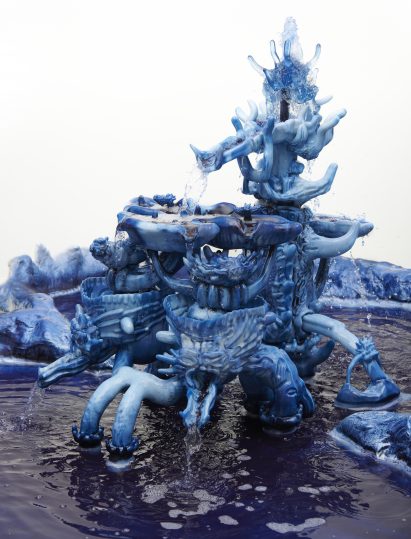 Dusky Waters of Dripping Disasters water fountain