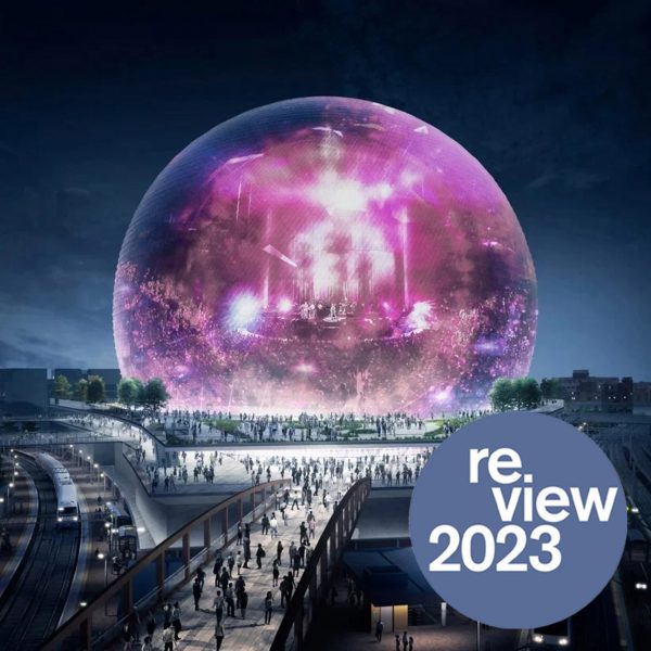 Michael Gove and the MSG Sphere in Stratford