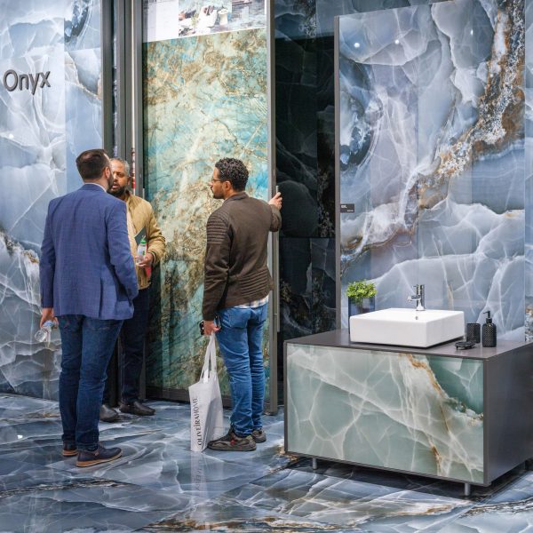 Photo of bathroom products from Cevisama