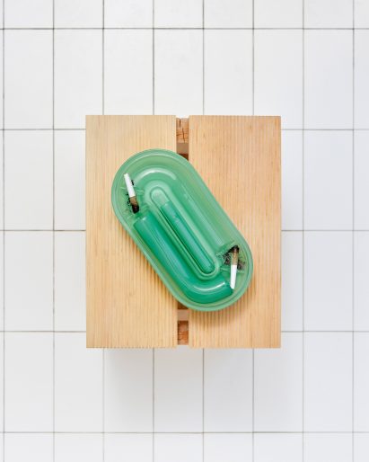 The Nesting Set on bathroom tiles