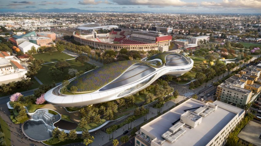 Photo of the Lucas Museum of Narrative Art