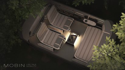 Render of a space design to encourage conversation