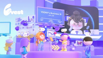 Render of a metaverse-based information platform