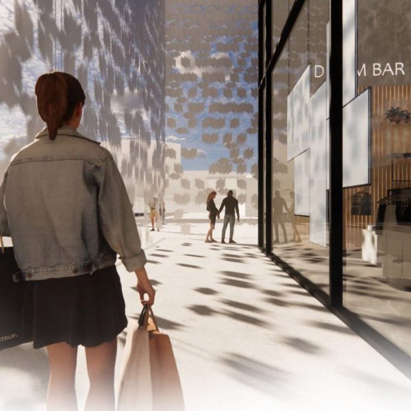 Render of an architectural visualisation