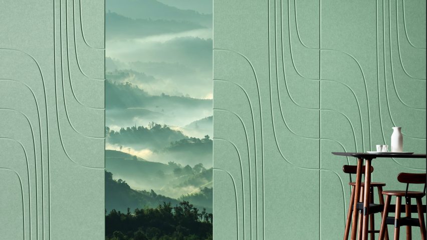Woven images panels