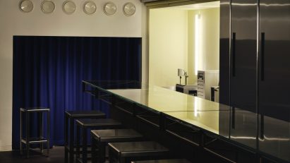 A Bar with Shapes for a Name basement