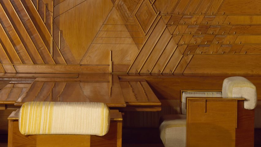 Office for Edgar J. Kaufmann designed by Frank Lloyd Wright, courtesy of Victoria and Albert Museum, London