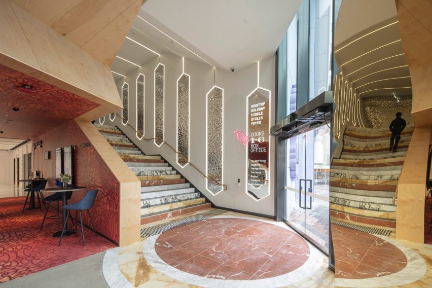Interior of the Geelong Arts Centre by ARM Architecture