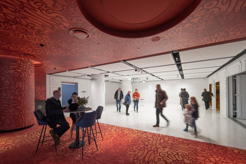 Foyer at the Geelong Arts Centre by ARM Architecture