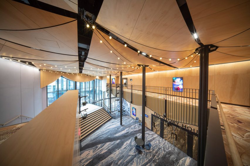 Foyer at the Geelong Arts Centre
