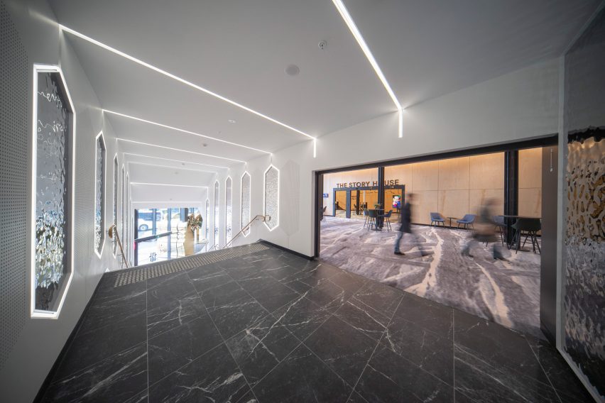 Interior of the Geelong Arts Centre by ARM Architecture