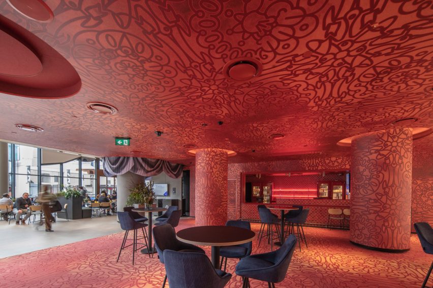 Cafe at the Geelong Arts Centre by ARM Architecture
