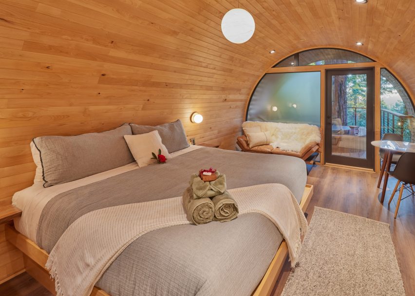 Domed bedroom