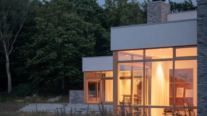 White home in Sweden by Asa Hjort Architects
