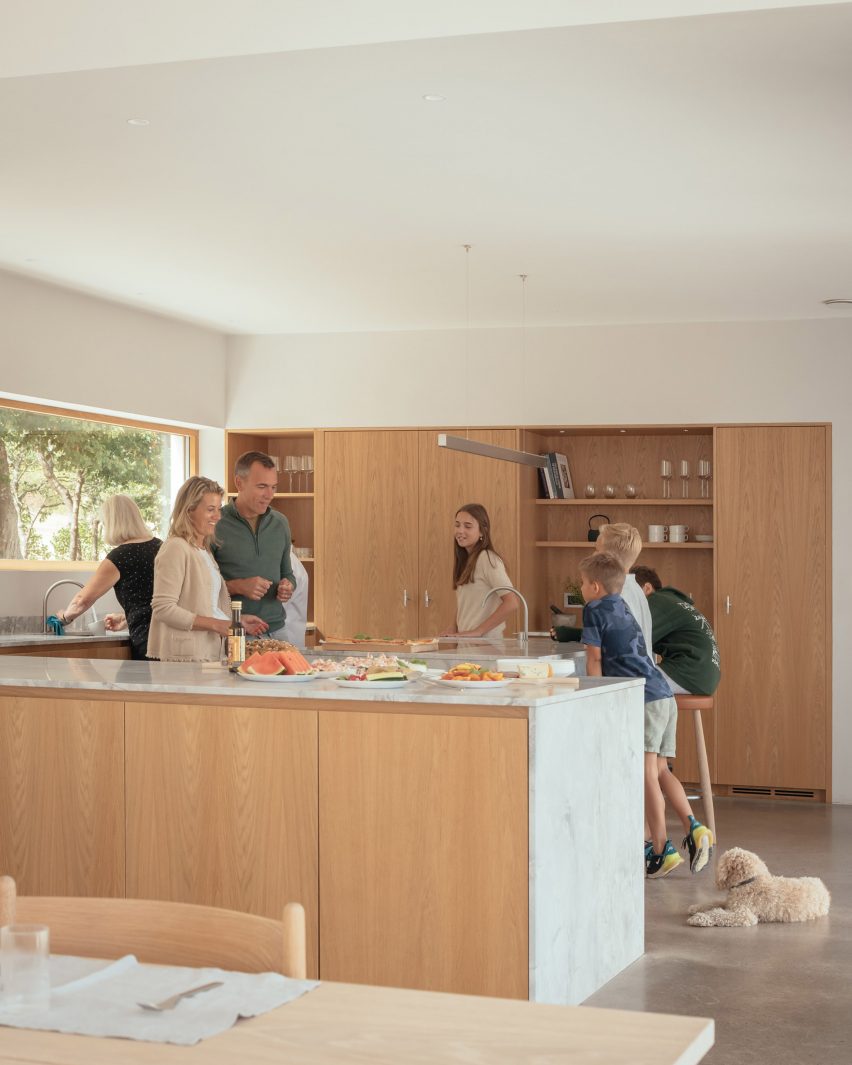 White home in Sweden by Asa Hjort Architects