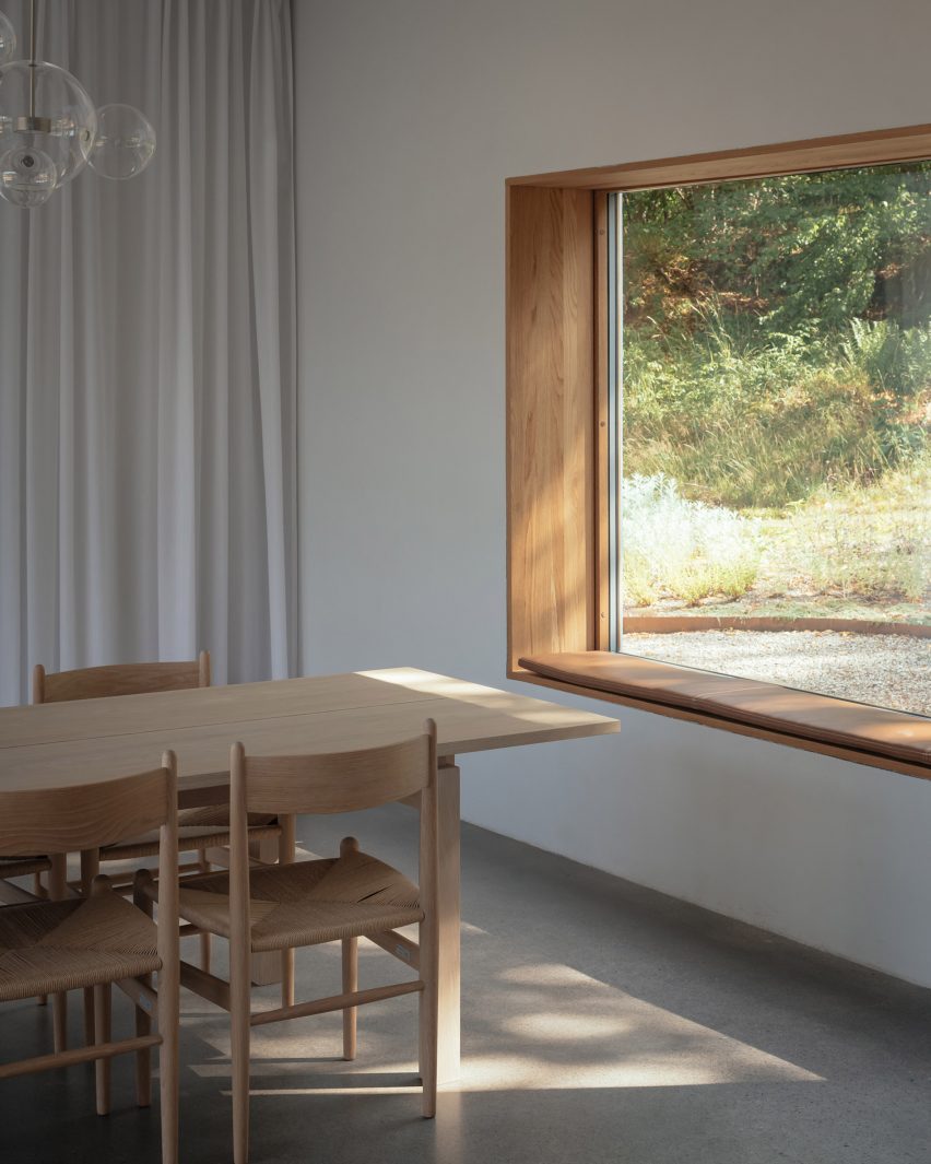 White home in Sweden by Asa Hjort Architects