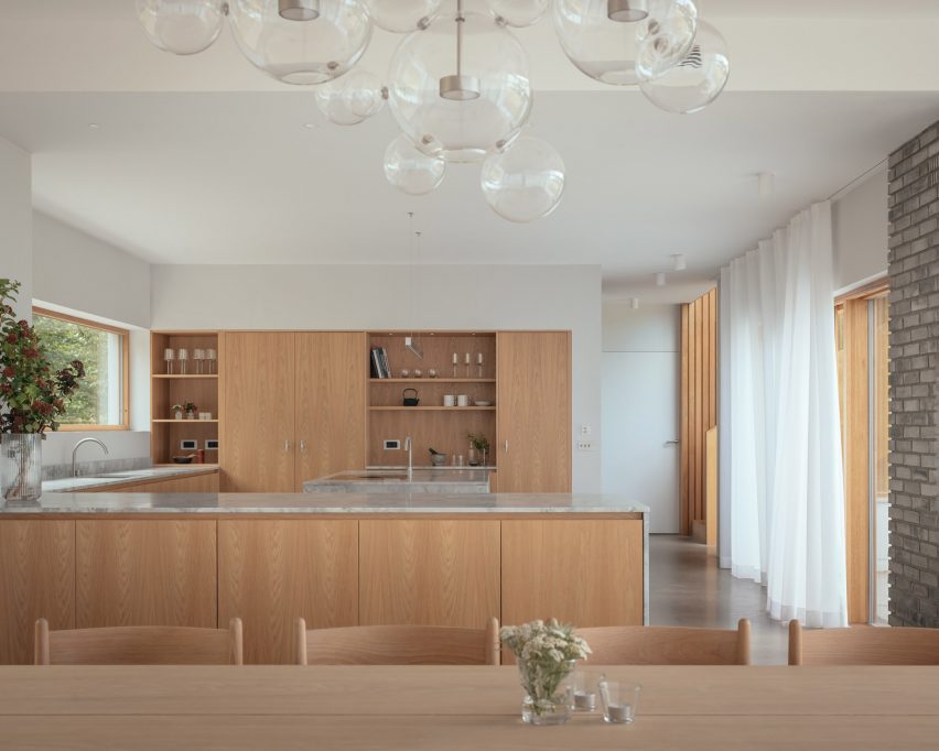 White home in Sweden by Asa Hjort Architects
