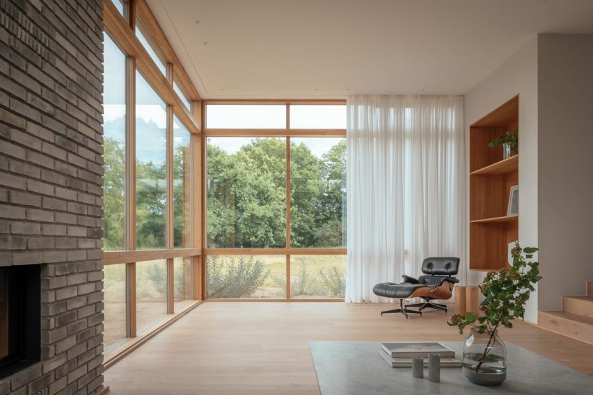 White home in Sweden by Asa Hjort Architects