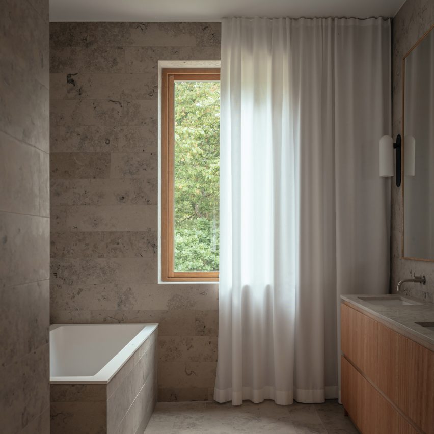 White home in Sweden by Asa Hjort Architects