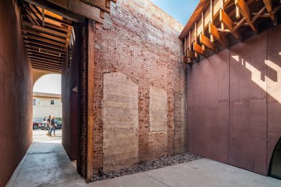 Open air courtyard