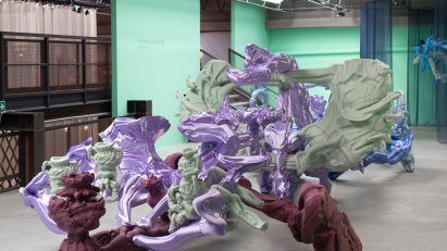 Celestial Proceedings sculpture by Audrey Large