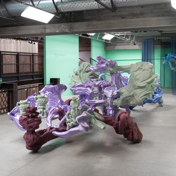 Celestial Proceedings sculpture by Audrey Large