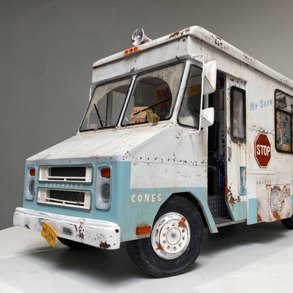 rendering of a van by students at arts university bournemouth